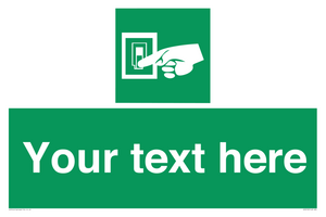 Custom Light Switch Sign